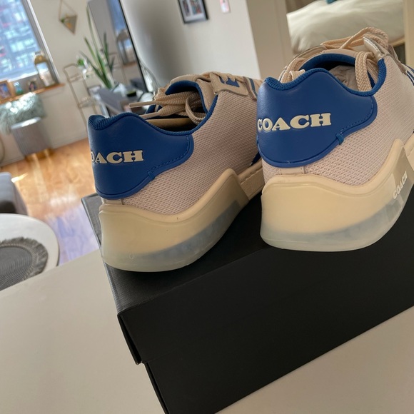 Brand new Coach sneakers 10.5 ctysl retro - color chalk - Picture 4 of 7
